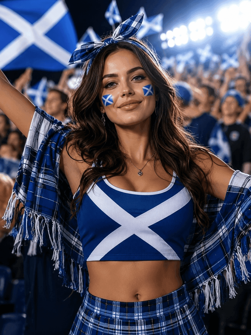 Scotland fan representing Scotland in CHARMING leaderboard