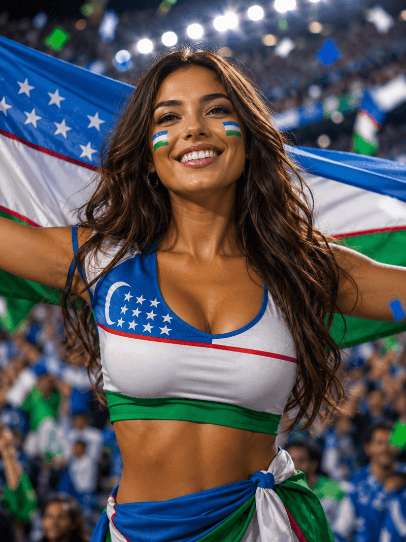 Uzbekistan fan representing Uzbekistan in CHARMING leaderboard